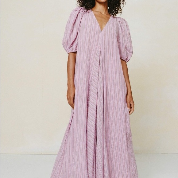 Christy Dawn Ellie Dress in Lavender Crinkle - Picture 4 of 9